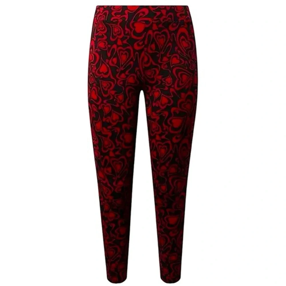 TORRID Swirling Hearts Full Length Leggings NWT‎ Size 2X